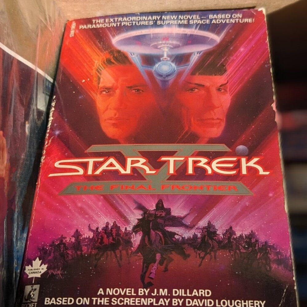Star Trek V: The Final Frontier Paperback Book (Star Trek: The Original Series)
